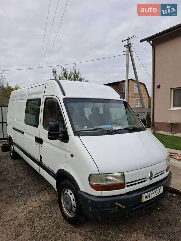 Минивэн Renault Master 2002 в Житомире