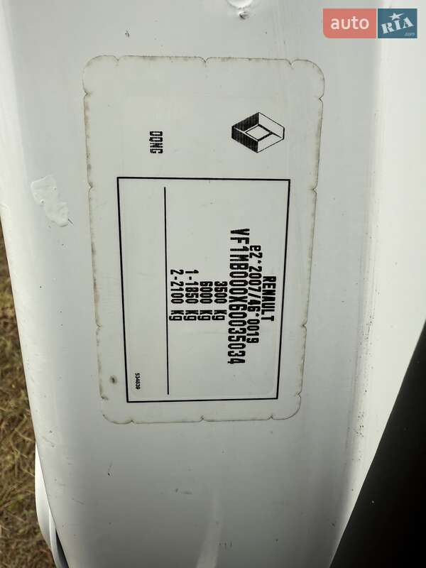 Борт Renault Master 2018 в Львові