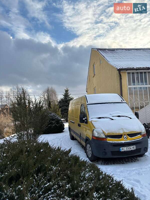 Грузовой фургон Renault Master 2003 в Шацке