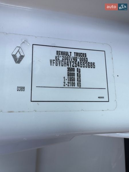 Грузопассажирский фургон Renault Master 2016 в Львове