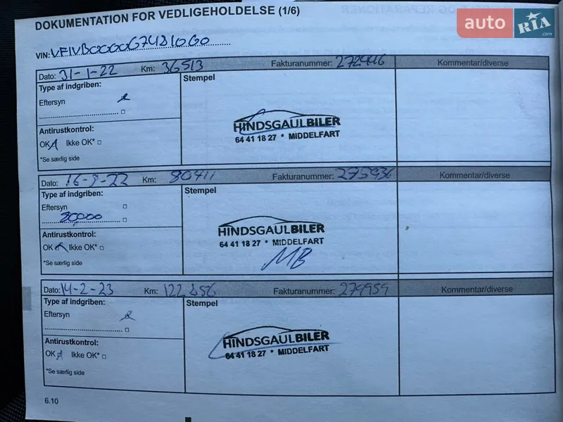 Другие грузовики Renault Master 2021 в Луцке документ