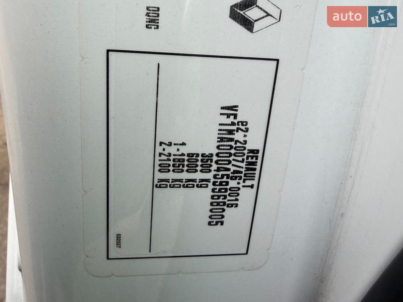 Грузовой фургон Renault Master 2018 в Киеве