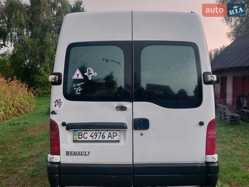 Грузовой фургон Renault Master 2001 в Львове