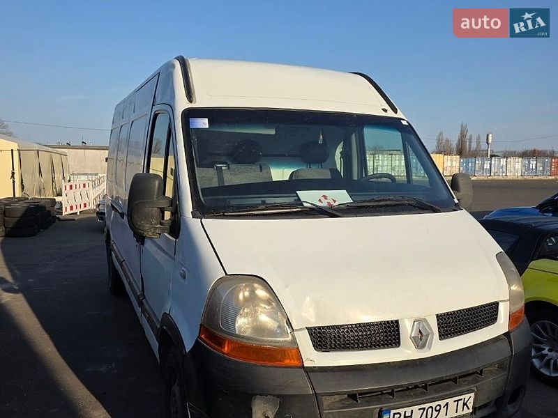 Грузовой фургон Renault Master 2006 в Одессе