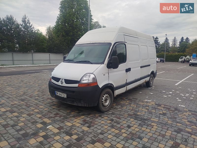Грузовой фургон Renault Master 2009 в Луцке