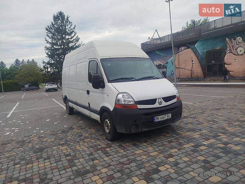 Грузовой фургон Renault Master 2009 в Луцке