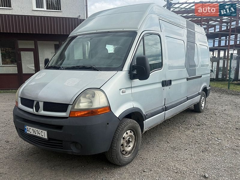 Мікроавтобус вантажний (до 3,5т) Renault Master 2005 в Луцьку фото 2 Мікроавтобус вантажний (до 3,5т) Renault Master 2005 в Луцьку