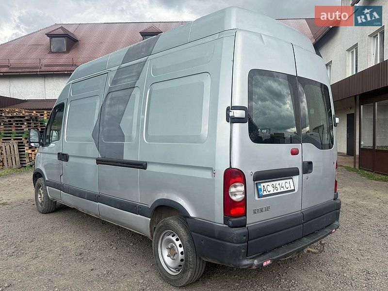 Мікроавтобус вантажний (до 3,5т) Renault Master 2005 в Луцьку фото 4 Мікроавтобус вантажний (до 3,5т) Renault Master 2005 в Луцьку