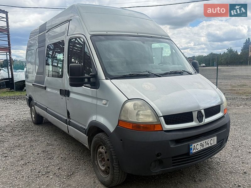 Мікроавтобус вантажний (до 3,5т) Renault Master 2005 в Луцьку фото Мікроавтобус вантажний (до 3,5т) Renault Master 2005 в Луцьку