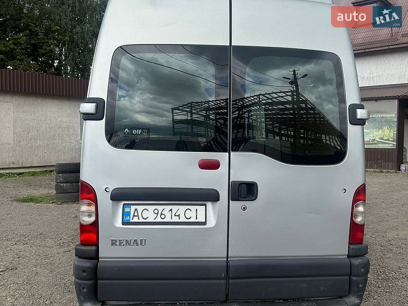 Мікроавтобус вантажний (до 3,5т) Renault Master 2005 в Луцьку фото 5 Мікроавтобус вантажний (до 3,5т) Renault Master 2005 в Луцьку