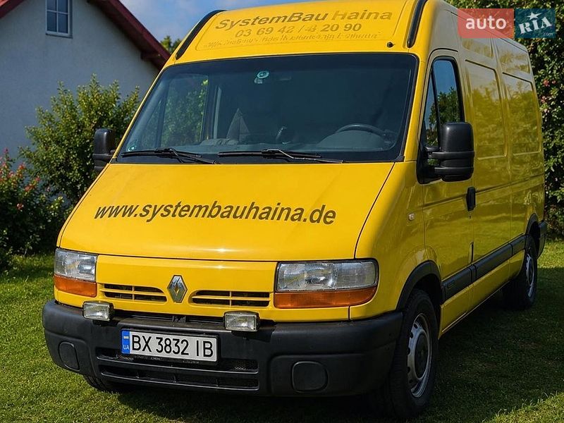 Минивэн Renault Master 1999 в Дунаевцах