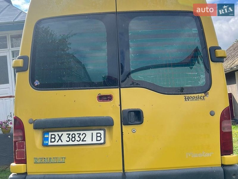 Минивэн Renault Master 1999 в Дунаевцах