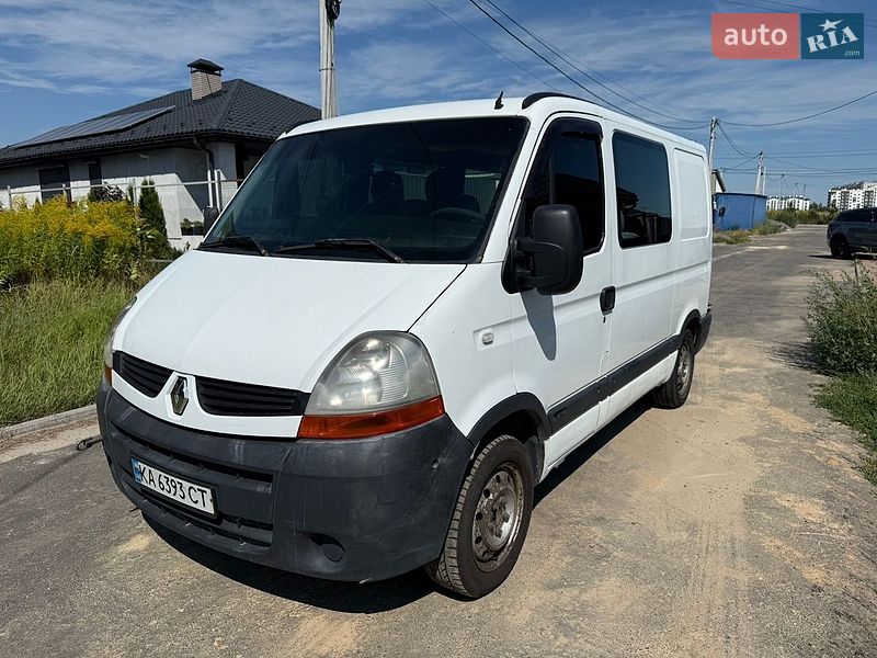 Грузопассажирский фургон Renault Master 2008 в Киеве