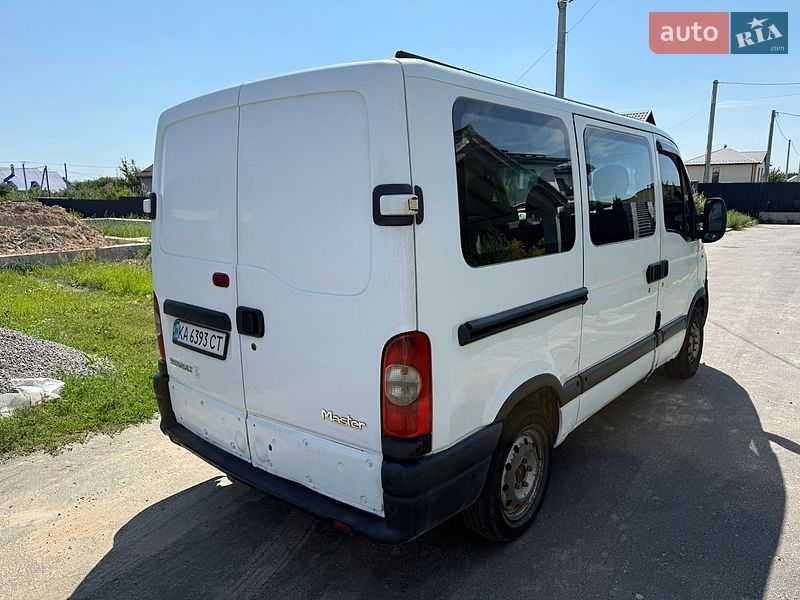 Грузопассажирский фургон Renault Master 2008 в Киеве