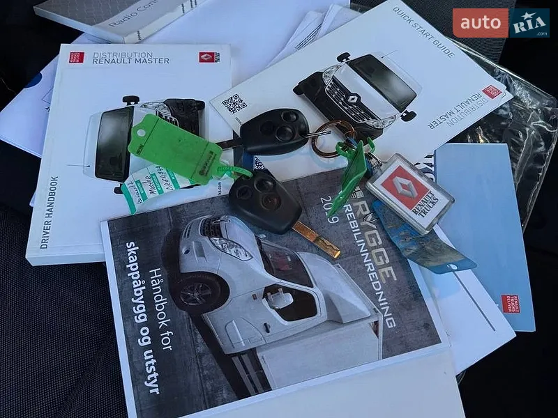 Грузовой фургон Renault Master 2019 в Львове документ