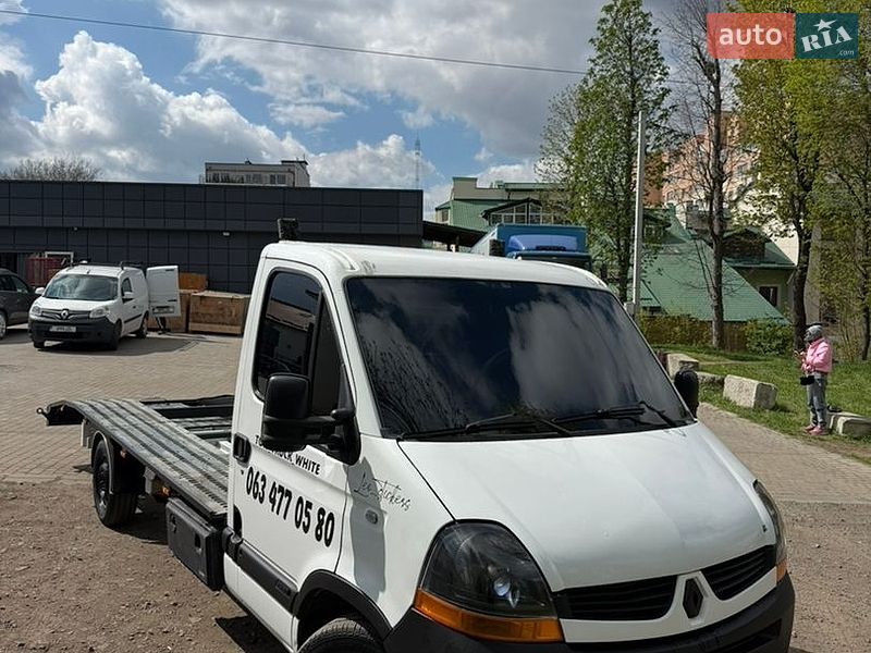 Эвакуатор Renault Master 2007 в Львове фото Эвакуатор Renault Master 2007 в Львове
