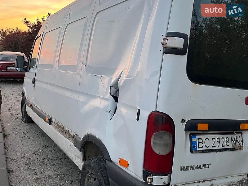Грузовой фургон Renault Master 2006 в Львове