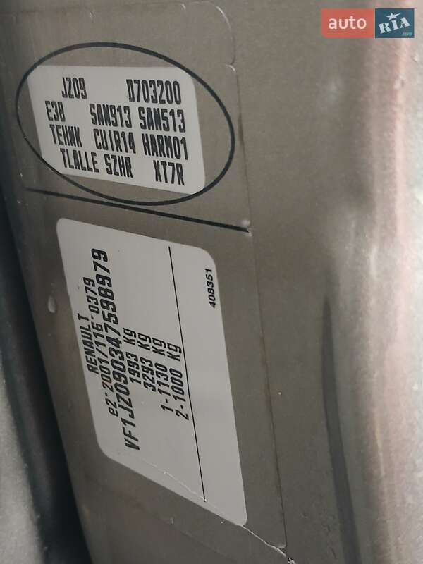 Мінівен Renault Megane Scenic 2012 в Ходореві