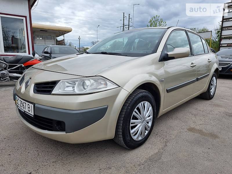 Седан Renault Megane 2007 в Львове