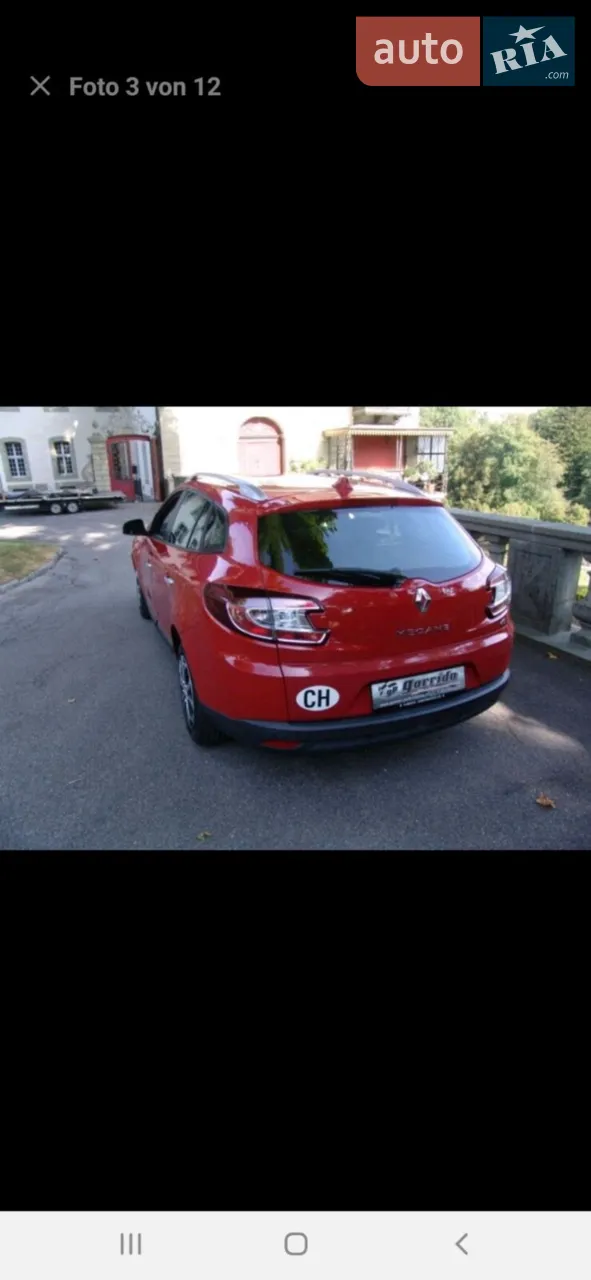 2010 Renault Megane - мініатюра 3