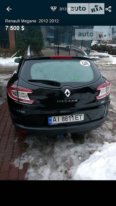 Универсал Renault Megane 2012 в Киеве