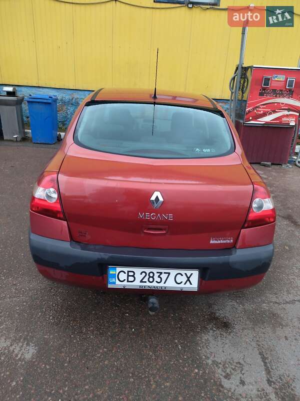 Седан Renault Megane 2004 в Чернигове