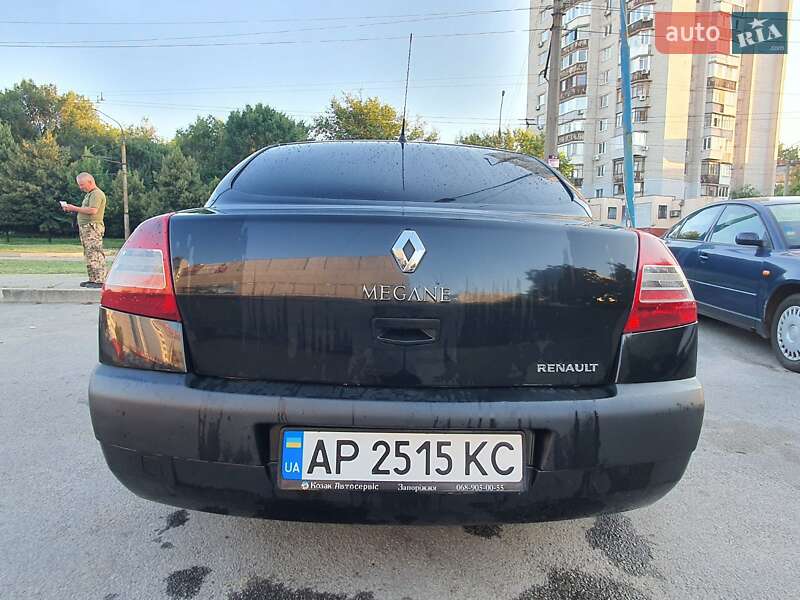 Седан Renault Megane 2007 в Запоріжжі