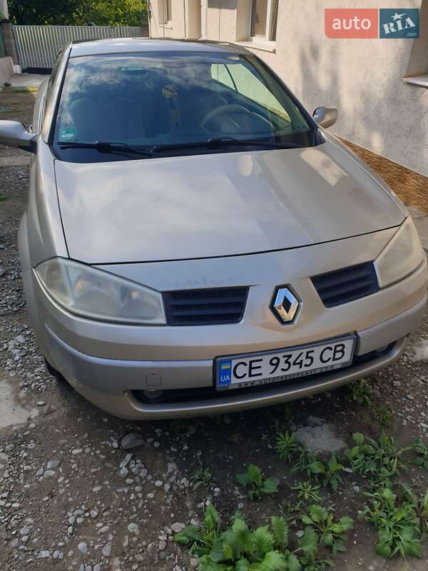 Кабріолет Renault Megane 2005 в Чернівцях