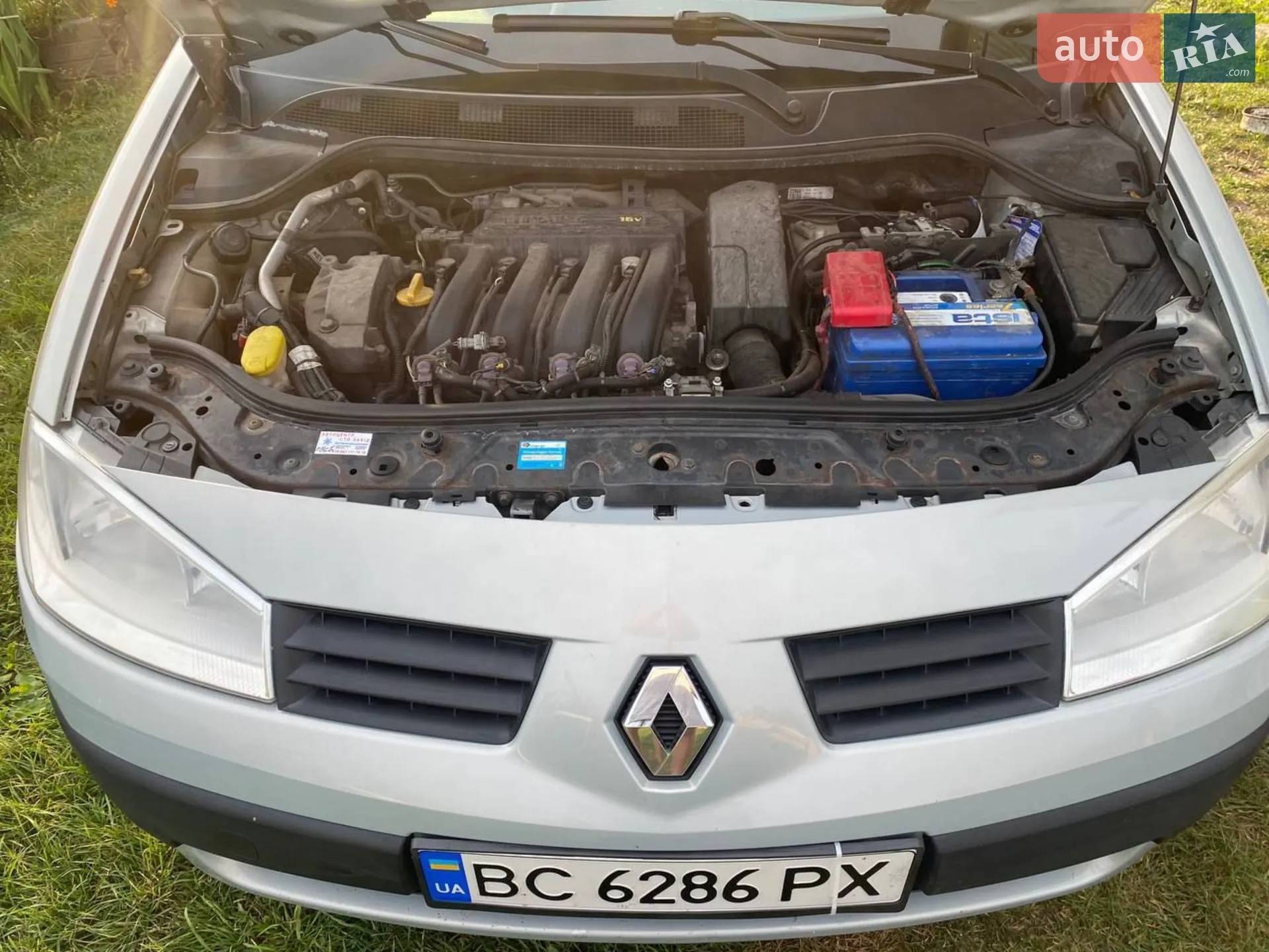 Renault Megane 2003 VIN VF1BM0H0H28251864 фото оголошення 6 з 10