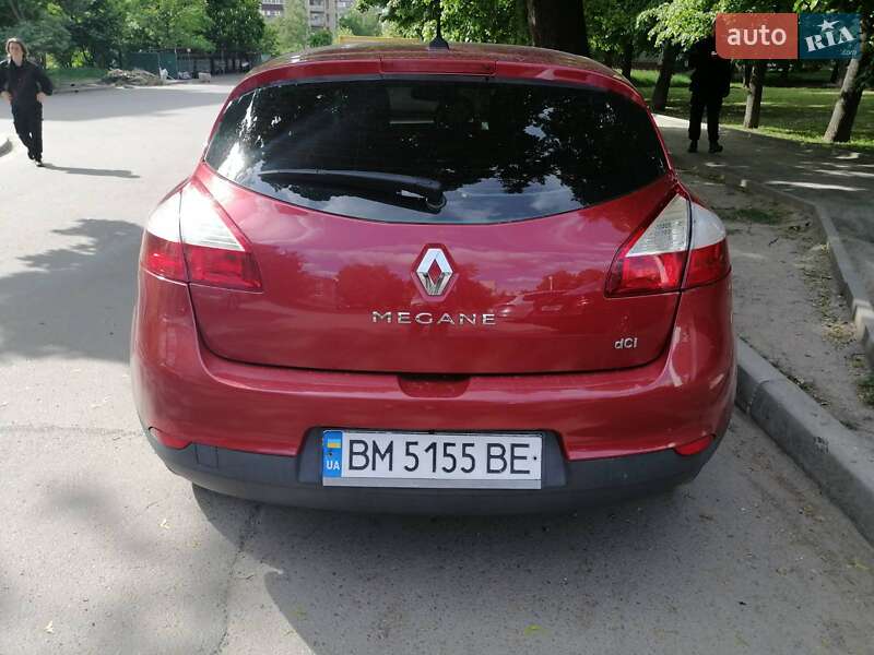 Хетчбек Renault Megane 2010 в Сумах