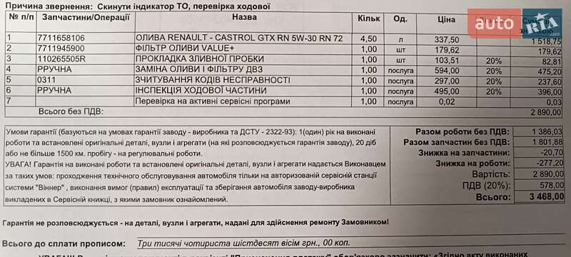 Минивэн Renault Megane 2011 в Киеве