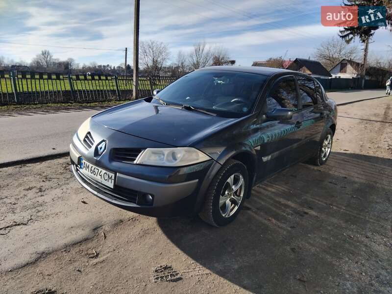 Седан Renault Megane 2006 в Любаре фото 5 Седан Renault Megane 2006 в Любаре