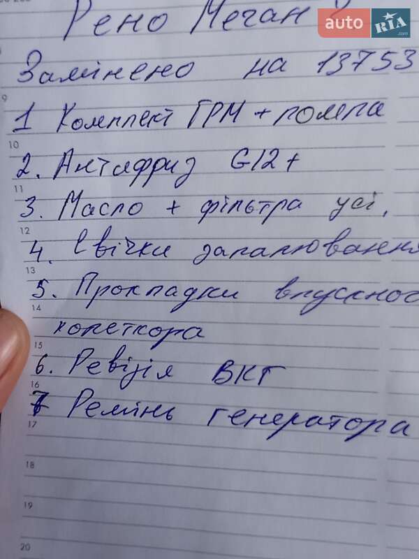 Универсал Renault Megane 2008 в Остроге