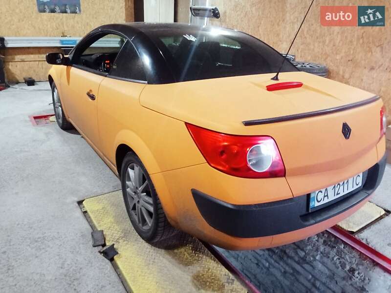 Кабриолет Renault Megane 2003 в Черкассах фото 5 Кабриолет Renault Megane 2003 в Черкассах