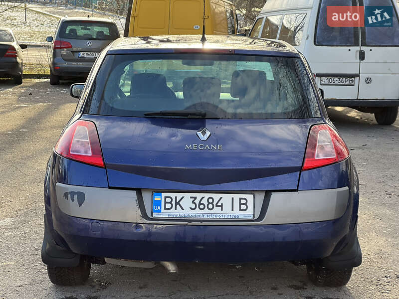 Хетчбек Renault Megane 2003 в Рівному