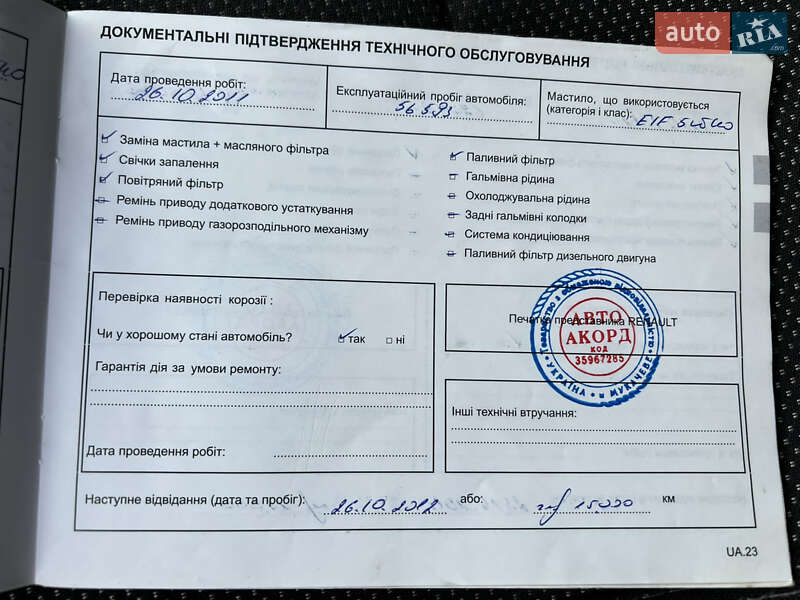 Седан Renault Megane 2007 в Сваляві