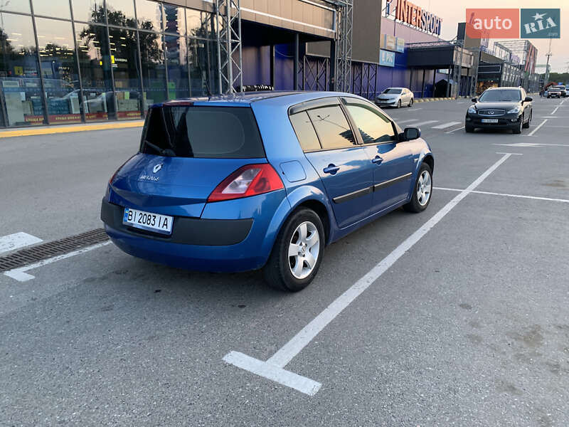 Хэтчбек Renault Megane 2003 в Полтаве