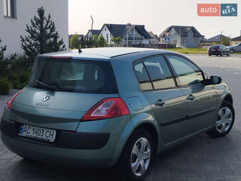Хэтчбек Renault Megane 2003 в Луцке