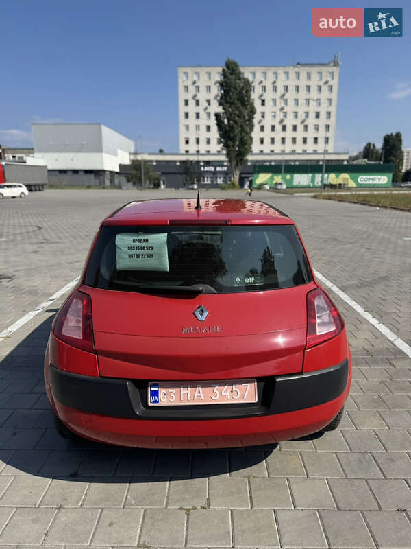 Хетчбек Renault Megane 2005 в Черкасах