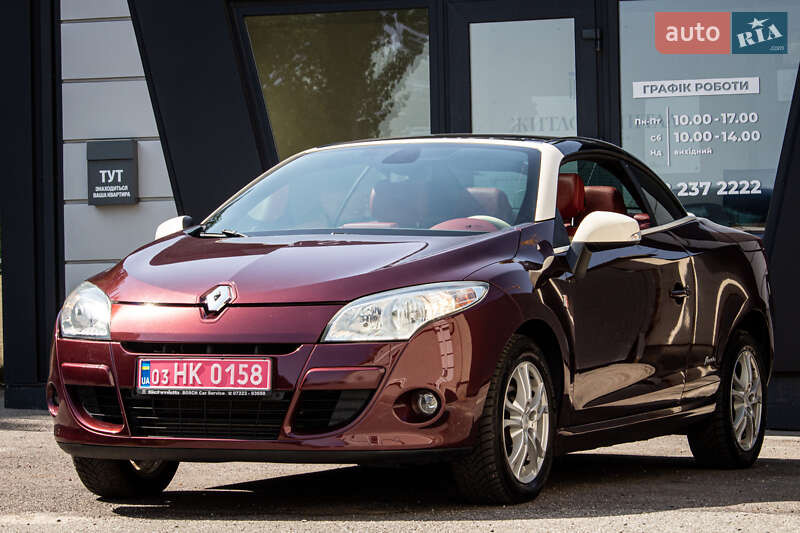 Кабриолет Renault Megane 2012 в Львове