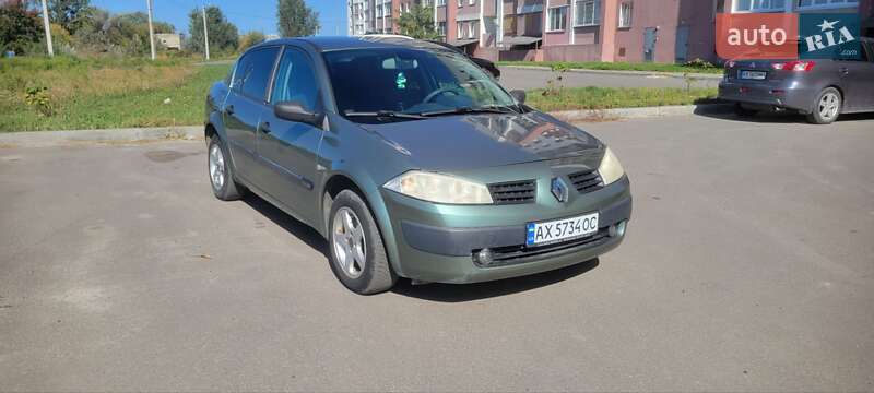 Седан Renault Megane 2003 в Харькове