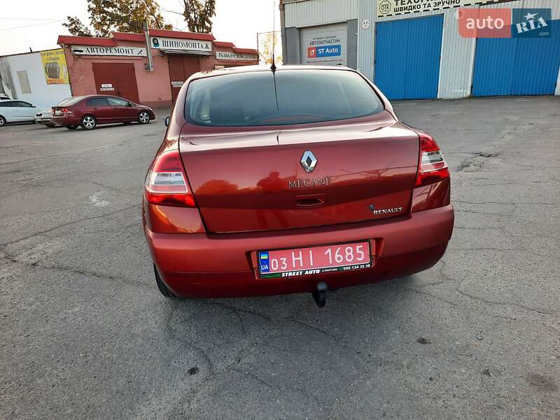 Седан Renault Megane 2008 в Полтаве