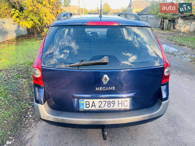 Універсал Renault Megane 2004 в Врадіївці фото 4 Універсал Renault Megane 2004 в Врадіївці