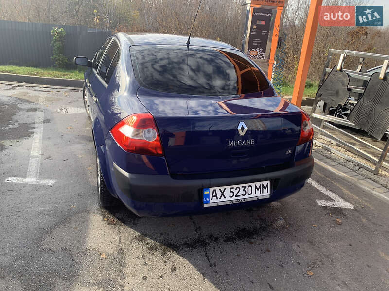 Седан Renault Megane 2004 в Харькове фото 4 Седан Renault Megane 2004 в Харькове