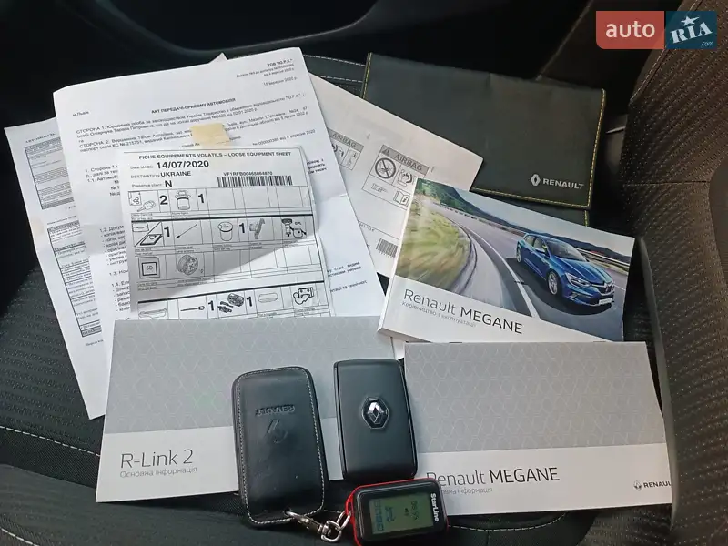 Седан Renault Megane 2020 в Львові документ
