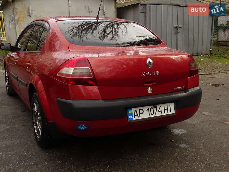 Седан Renault Megane 2006 в Запоріжжі фото 4 Седан Renault Megane 2006 в Запоріжжі