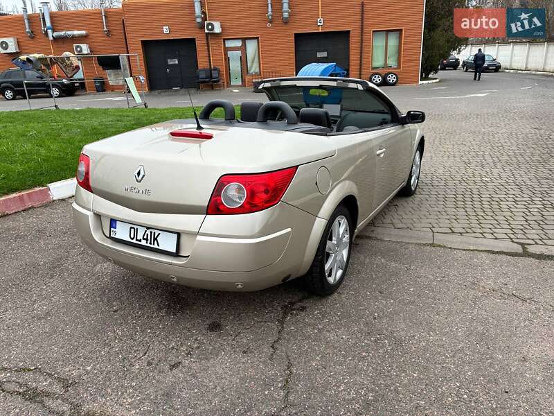 Кабриолет Renault Megane 2008 в Одессе фото 27 Кабриолет Renault Megane 2008 в Одессе