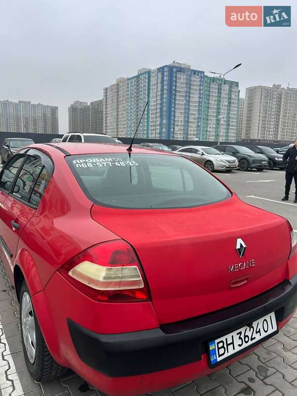 Седан Renault Megane 2008 в Одессе
