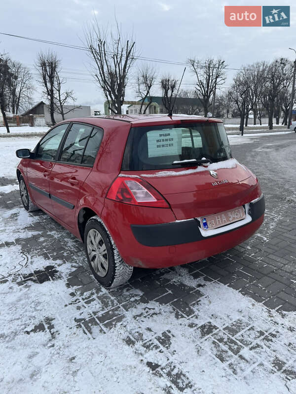 Хэтчбек Renault Megane 2005 в Черкассах