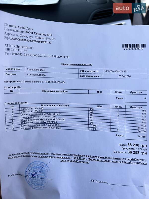 Універсал Renault Megane 2012 в Сумах